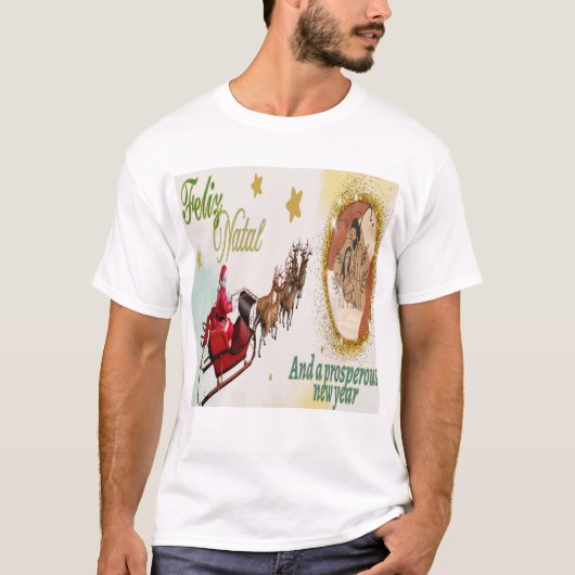 Camiseta unissex-Natal Tシャツ (正面)