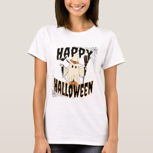 Camiseta Vintage de Halloween Tシャツ (正面)