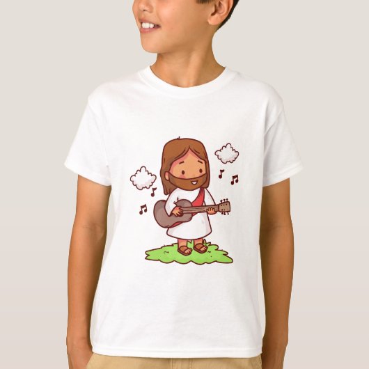 Camiseta violão Ele vive por nós Tシャツ (正面)