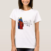 Camiseta Virgen de la Paz – Venezuela ve Tシャツ (正面)
