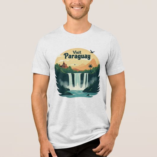 Camiseta "Visita Paraguay" トライブレンドTシャツ (正面)