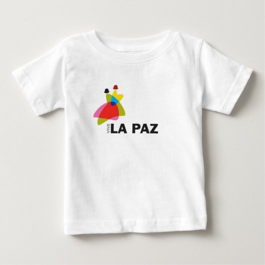 Camiseta vive La Paz ベビーTシャツ (正面)
