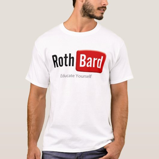 Camiseta Youtube Rothbard Tシャツ (正面)