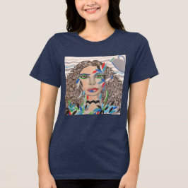 Camiseta Zodíaco Aquário (desenho autoral) トライブレンドＴシャツ