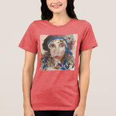 Camiseta Zodíaco Sagitário (desenho autoral) トライブレンドＴシャツ (正面)