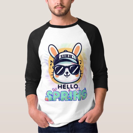 CamisetaHello Spring Cool Tシャツ (正面)