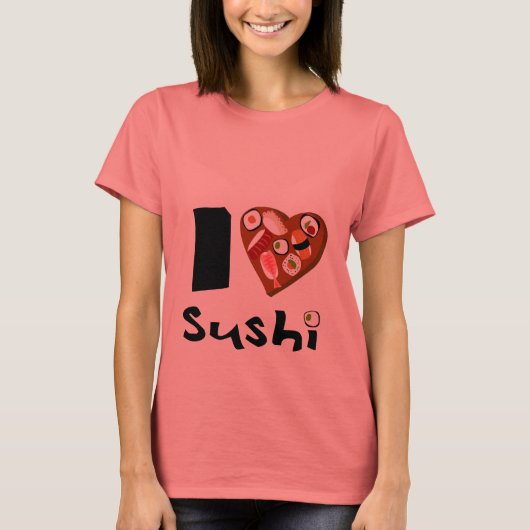 camisetailovesushi tシャツ (正面)