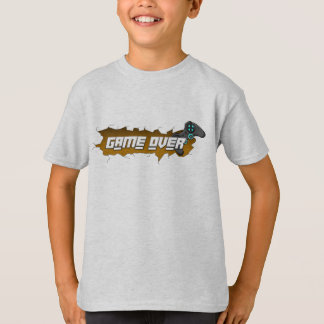 Camisetas de Video Juegos para niños - Game Over Tシャツ