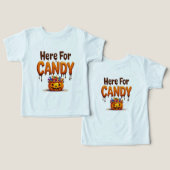 camisetas divertidas Halloween (デザイン正面&裏面)