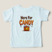 camisetas divertidas Halloween (デザイン裏面)