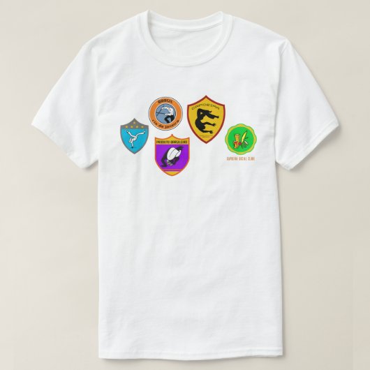 Camisetas Masculinas com desenhos de Capoeira Tシャツ (デザイン正面)