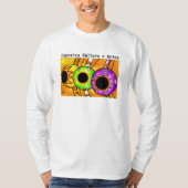 Camisetas Masculinas com desenhos de Capoeira Tシャツ (正面)