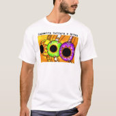 Camisetas Masculinas com desenhos de Capoeira Tシャツ (正面)