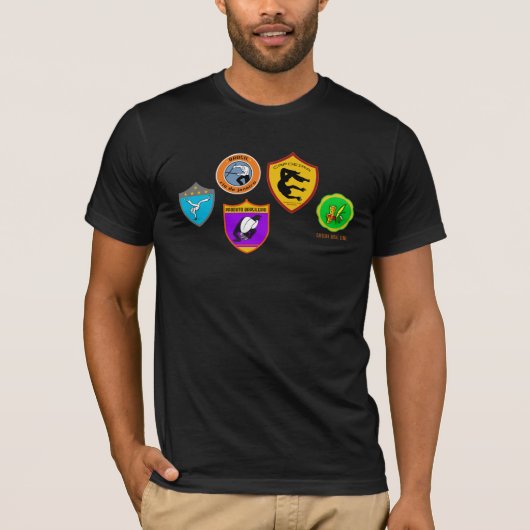 Camisetas Masculinas com desenhos de Capoeira Tシャツ (正面)