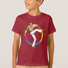 Camisetas para crianças com desenhos de capoeira tシャツ