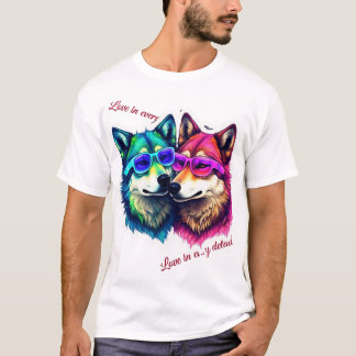 camisetas perros tシャツ