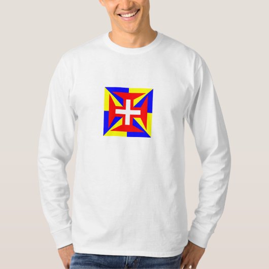 Camisia Longa Alba de Suprema Militia Christi Tシャツ (正面)