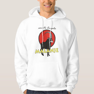 camisola com capucho - amo-te Angola - Malanje パーカ