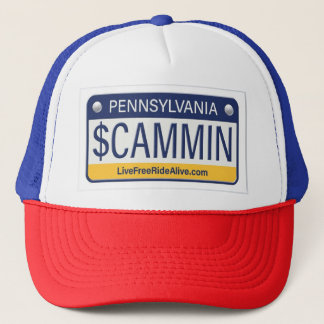 $camminライセンストラッカーハット キャップ