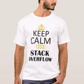 CammUse Stack Ov保 Overflow Tシャツ (正面)