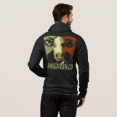 Camo and Pop Art Inspired Hoodie by ArmagardenCO パーカ (裏面フル)