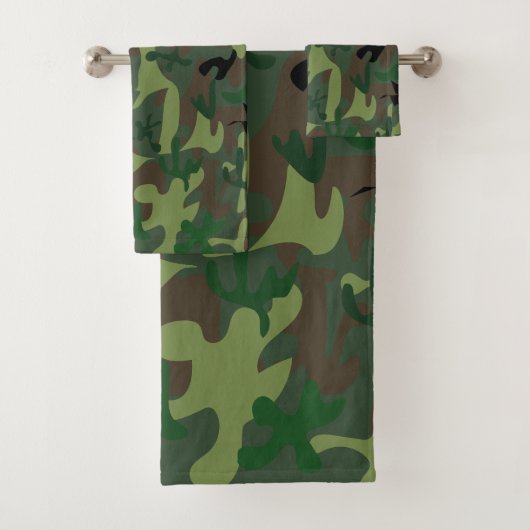 Camo Bathroom Towel Set バスタオルセット (インサイチュ)