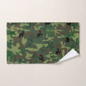 Camo Bathroom Towel Set バスタオルセット (ハンドタオル)
