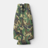 Camo Bottle Cooler – Woodland Beer Koozie ボトルクーラー (裏面)