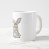 Camo Bunny Easter Egg Hunter Shirt Graphic ジャンボコーヒーマグカップ (正面右)