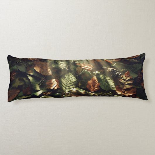 Camo Canopy – A Tranquil Forest Escape ボディピロー (裏面)