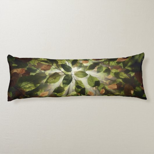 Camo Canopy – A Tranquil Forest Escape ボディピロー (裏面)