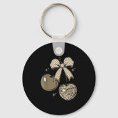 Camo Checkered Cherry Bow, Hunting,checkered Patte キーホルダー (正面)