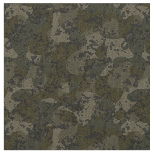 Camo green abstract ファブリック (クローズアップ)