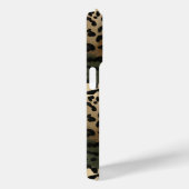 Camo Leopard Print Monogrammed Case-Mate iPhoneケース (裏面 / 右)