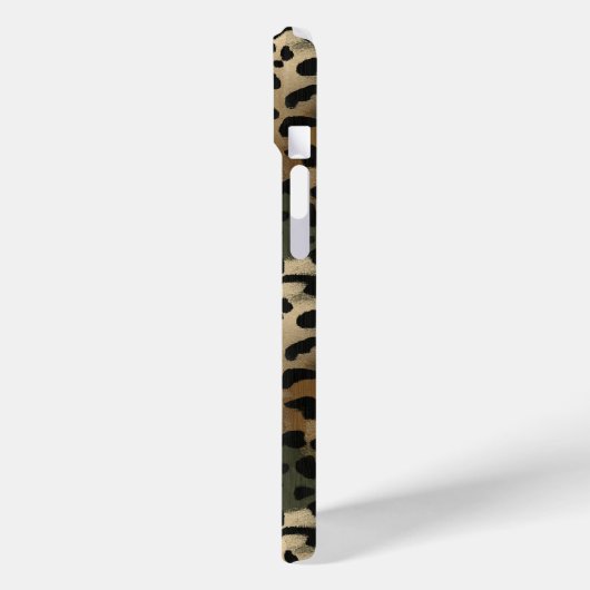 Camo Leopard Print Monogrammed Case-Mate iPhoneケース (裏面 / 左)