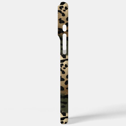Camo Leopard Print Monogrammed Case-Mate iPhoneケース (裏面 / 左)
