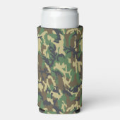 Camo Seltzer Can Cooler for Outdoors, BBQ, Camping スリム缶クーラー (Seltzer正面)