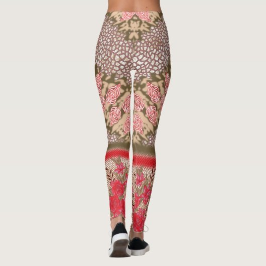 Camo, Tartan & Bootleg Leggings | Sculpt Fit レギンス (裏面)