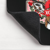 Camo Xoxo Valentine Buck Deer Hunting Season Famil マウスパッド (コーナー)