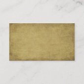 Camoflageのグランジな大金文字の名刺無し 名刺 (裏面)