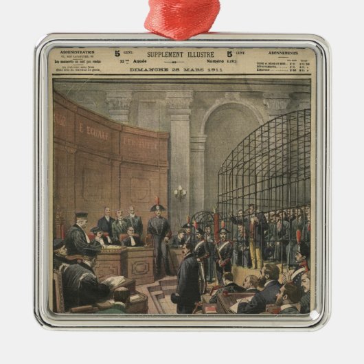 Camorraの試験 メタルオーナメント (正面)