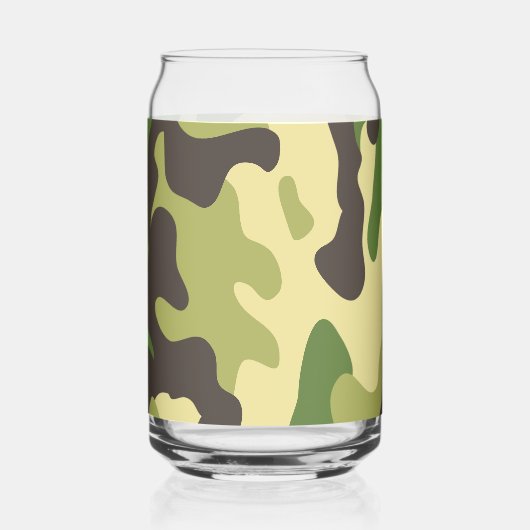 Camouflage ガラス缶 (正面)
