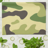 Camouflage キッチンタオル (折り畳み)