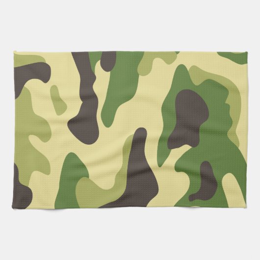 Camouflage キッチンタオル (横)