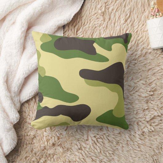 Camouflage クッション (ブランケット)