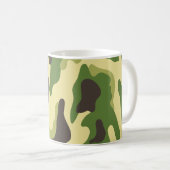 Camouflage コーヒーマグカップ (正面右)