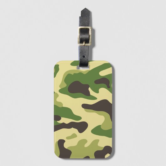 Camouflage ラゲッジタグ (正面縦)