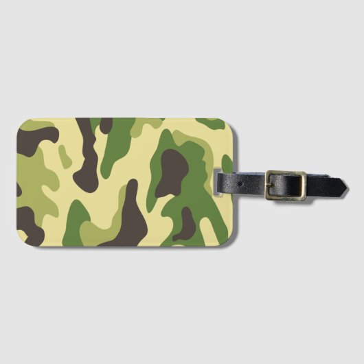 Camouflage ラゲッジタグ (正面横)