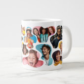 Camouflage 14 Photo Mug ジャンボコーヒーマグカップ (正面右)