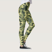 Camouflage Army - Power Yoga Leggings レギンス (右)